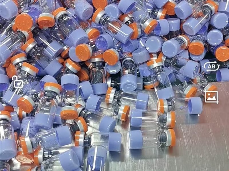 Lyophilized peptide vials for bulk B2B supply